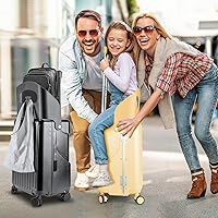 [ChicCarry] 子供が乗れるキャリーケース クッションシート付き ChicCarry] 子供が乗れるキャリーケース クッションシート付き 乗れる